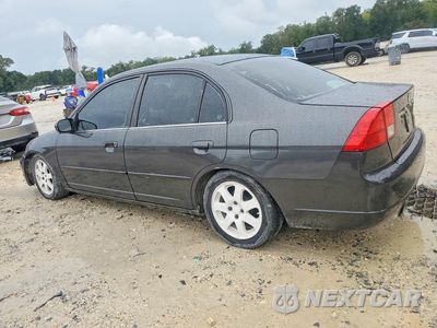 Drugie zdjęcie samochodu z przodu: 2002 HONDA CIVIC LX VIN:2HGES16562H505484 - miniatura