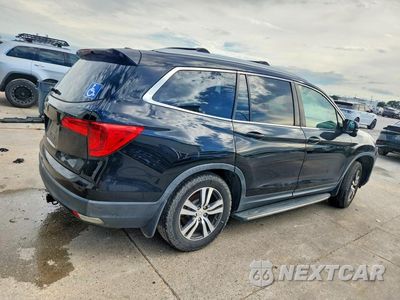 Trzecie zdjęcie samochodu z tyłu: 2017 HONDA PILOT EXL VIN:5FNYF5H69HB021434 - miniatura