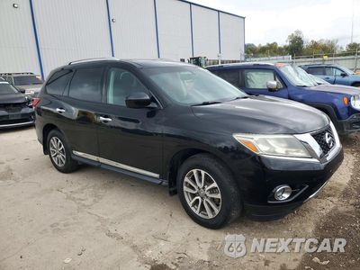 Czwarte zdjęcie samochodu z boku: 2014 NISSAN PATHFINDER SL VIN:5N1AR2MM5EC606334 - miniatura