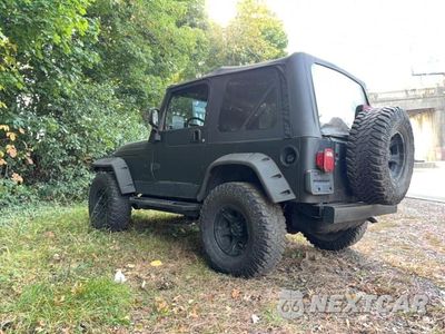 Trzecie zdjęcie samochodu z tyłu: 2006 JEEP WRANGLER X VIN:1J4FA39S56P774087 - miniatura