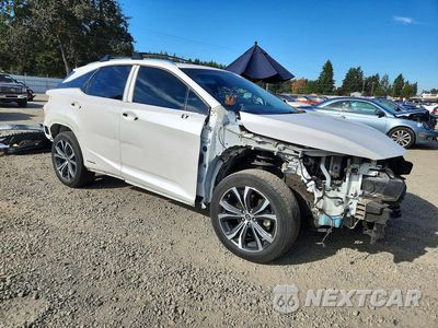 Czwarte zdjęcie samochodu z boku: 2019 LEXUS RX 450H BASE VIN:2T2BGMCAXKC030904 - miniatura