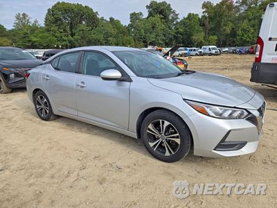 Czwarte zdjęcie samochodu z boku: 2022 NISSAN SENTRA SV VIN:3N1AB8CVXNY314792 - miniatura