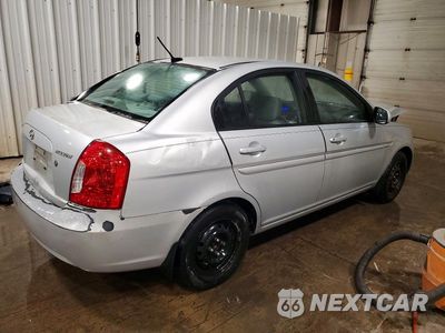 Trzecie zdjęcie samochodu z tyłu: 2010 HYUNDAI ACCENT GLS VIN:KMHCN4AC7AU498606 - miniatura