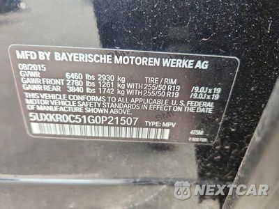 Zdjęcie 14 z 14 samochodu: 2016 BMW X5 XDRIVE35I VIN:5UXKR0C51G0P21507 - miniatura