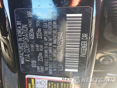 Zdjęcie 13 z 13 samochodu: 2027 KIA K5 GT LINE VIN:KNAG64J77V5529940 - miniatura