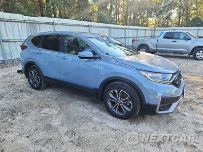 Czwarte zdjęcie samochodu z boku: 2021 HONDA CR-V EXL VIN:5J6RW1H89ML003385 - miniatura
