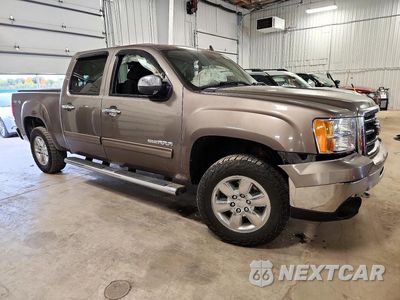 Czwarte zdjęcie samochodu z boku: 2012 GMC SIERRA K1500 SLE VIN:3GTP2VE72CG180965 - miniatura