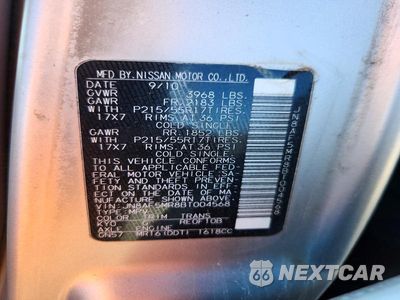Zdjęcie 12 z 12 samochodu: 2011 NISSAN JUKE S VIN:JN8AF5MR8BT004568 - miniatura