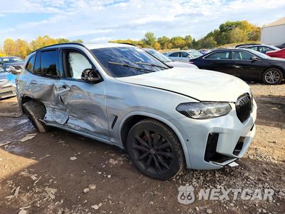 Czwarte zdjęcie samochodu z boku: 2023 BMW X3 M40I VIN:5UX83DP0XP9P53398 - miniatura