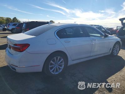 Trzecie zdjęcie samochodu z tyłu: 2019 BMW 740 XI VIN:WBA7E4C51KGV28605 - miniatura
