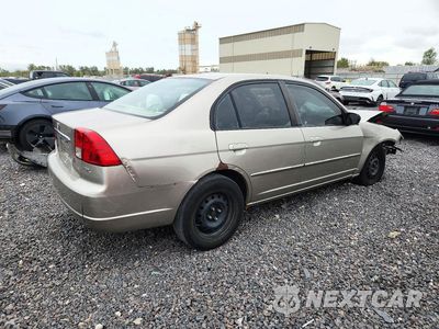 Trzecie zdjęcie samochodu z tyłu: 2003 HONDA CIVIC EX VIN:2HGES26763H581201 - miniatura