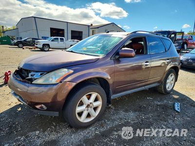 2004 NISSAN MURANO SL JN8AZ08W24W326392 - główne zdjęcie licytacji z USA - miniatura