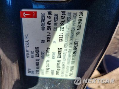 Zdjęcie 12 z 12 samochodu: 2018 TESLA MODEL 3 VIN:5YJ3E1EA9JF020031 - miniatura