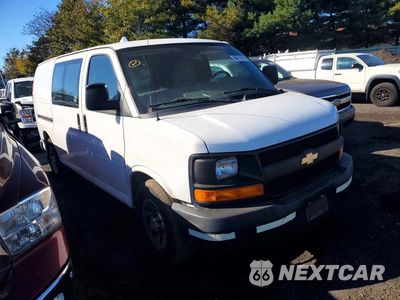 Czwarte zdjęcie samochodu z boku: 2013 CHEVROLET EXPRESS G1500 VIN:1GCSGAFX1D1161987 - miniatura
