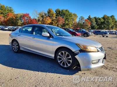Czwarte zdjęcie samochodu z boku: 2013 HONDA ACCORD SPORT VIN:1HGCR2F53DA018060 - miniatura