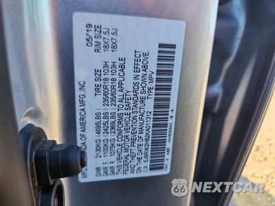 Zdjęcie 13 z 13 samochodu: 2019 HONDA CR-V EXL VIN:5J6RW2H82KA011312 - miniatura