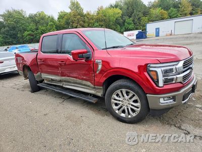 Czwarte zdjęcie samochodu z boku: 2026 FORD F150 KING RANCH VIN:1FTFW6LD6TFA75202 - miniatura