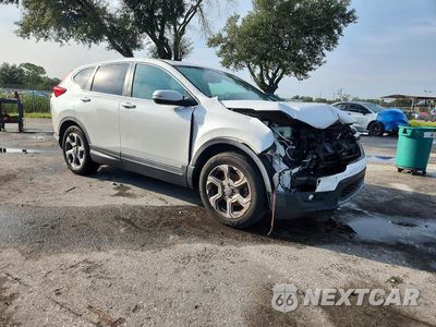 Czwarte zdjęcie samochodu z boku: 2019 HONDA CR-V EXL VIN:5J6RW1H80KA038177 - miniatura