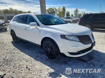 Czwarte zdjęcie samochodu z boku: 2013 LINCOLN MKT VIN:2LMHJ5AT9DBL58398 - miniatura