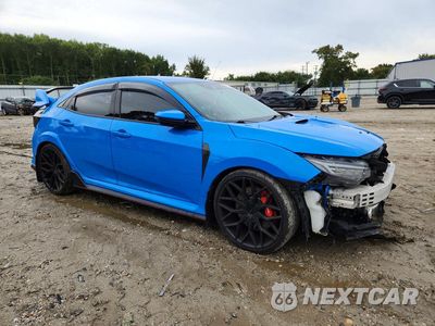 Czwarte zdjęcie samochodu z boku: 2021 HONDA CIVIC SPORT VIN:SHHFK8G71MU203720 - miniatura