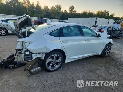 Trzecie zdjęcie samochodu z tyłu: 2020 HONDA ACCORD EX VIN:1HGCV1F43LA040944 - miniatura
