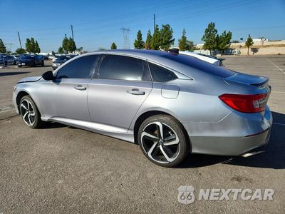 Drugie zdjęcie samochodu z przodu: 2021 HONDA ACCORD SPORT VIN:1HGCV1F36MA075860 - miniatura
