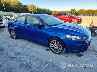 Czwarte zdjęcie samochodu z boku: 2017 FORD FUSION SE VIN:3FA6P0H70HR164342 - miniatura