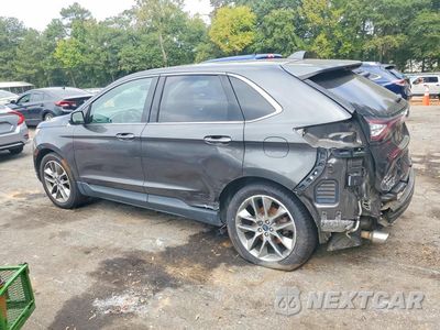 Drugie zdjęcie samochodu z przodu: 2017 FORD EDGE TITANIUM VIN:2FMPK3K92HBB54544 - miniatura