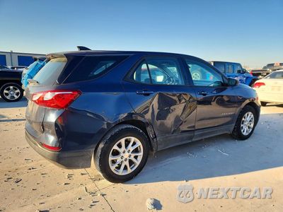 Trzecie zdjęcie samochodu z tyłu: 2019 CHEVROLET EQUINOX LS VIN:3GNAXHEV6KL186062 - miniatura