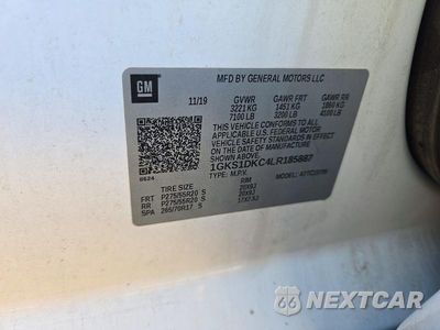 Zdjęcie 14 z 14 samochodu: 2020 GMC YUKON SLT VIN:1GKS1DKC4LR185887 - miniatura
