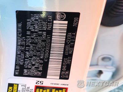 Zdjęcie 12 z 12 samochodu: 2025 TOYOTA CAMRY SE VIN:4T1DBADK9SU510741 - miniatura
