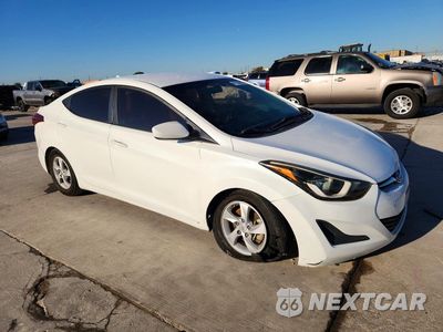 Czwarte zdjęcie samochodu z boku: 2014 HYUNDAI ELANTRA SE VIN:5NPDH4AE7EH485632 - miniatura