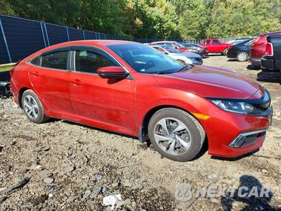 Czwarte zdjęcie samochodu z boku: 2021 HONDA CIVIC LX VIN:2HGFC2F68MH514142 - miniatura