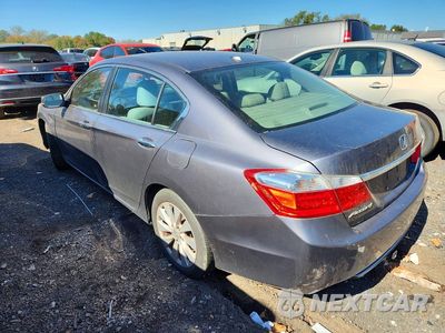 Drugie zdjęcie samochodu z przodu: 2014 HONDA ACCORD EXL VIN:1HGCR2F89EA139347 - miniatura