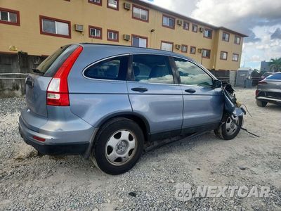 Trzecie zdjęcie samochodu z tyłu: 2010 HONDA CR-V LX VIN:3CZRE3H36AG701593 - miniatura