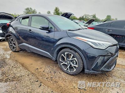 Czwarte zdjęcie samochodu z boku: 2020 TOYOTA C-HR XLE VIN:JTNKHMBX9L1087636 - miniatura