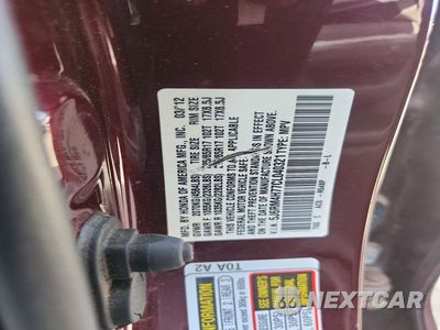 Zdjęcie 13 z 13 samochodu: 2012 HONDA CR-V EXL VIN:5J6RM4H77CL040321 - miniatura