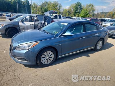 2016 HYUNDAI SONATA HYBRID SE KMHE24L17GA042290 - główne zdjęcie licytacji z USA - miniatura