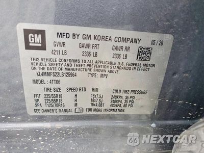 Zdjęcie 13 z 13 samochodu: 2020 BUICK ENCORE GX ESSENCE VIN:KL4MMFS22LB125964 - miniatura