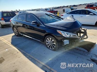 Czwarte zdjęcie samochodu z boku: 2015 HYUNDAI SONATA VIN:5NPE34AFXFH030366 - miniatura