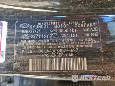 Zdjęcie 12 z 12 samochodu: 2024 HYUNDAI ELANTRA SEL VIN:KMHLM4DG6RU776697 - miniatura