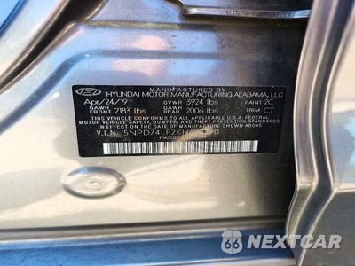 Zdjęcie 12 z 12 samochodu: 2019 HYUNDAI ELANTRA SE VIN:5NPD74LF2KH492590 - miniatura