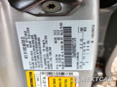 Zdjęcie 12 z 12 samochodu: 2019 FORD FUSION SE VIN:3FA6P0HD9KR217570 - miniatura