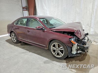 Czwarte zdjęcie samochodu z boku: 2012 VOLKSWAGEN PASSAT SEL VIN:1VWCN7A34CC028092 - miniatura