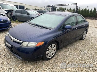 Drugie zdjęcie samochodu z przodu: 2008 HONDA CIVIC LX VIN:1HGFA16568L019776 - miniatura