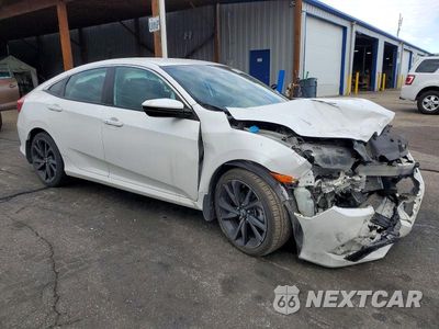 Czwarte zdjęcie samochodu z boku: 2019 HONDA CIVIC SPORT VIN:19XFC2F8XKE009857 - miniatura
