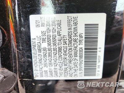 Zdjęcie 14 z 14 samochodu: 2021 HONDA PILOT SE VIN:5FNYF6H21MB093824 - miniatura