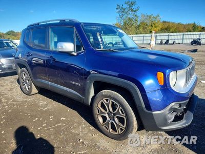 Czwarte zdjęcie samochodu z boku: 2016 JEEP RENEGADE LIMITED VIN:ZACCJBDT9GPC67569 - miniatura