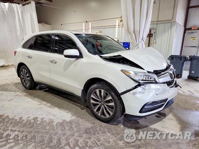 Czwarte zdjęcie samochodu z boku: 2016 ACURA MDX TECHNOLOGY VIN:5FRYD4H40GB001715 - miniatura
