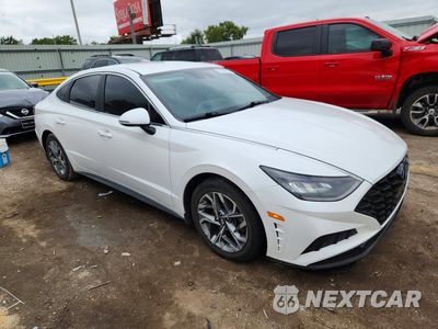 Czwarte zdjęcie samochodu z boku: 2022 HYUNDAI SONATA SEL VIN:KMHL64JA6NA211050 - miniatura